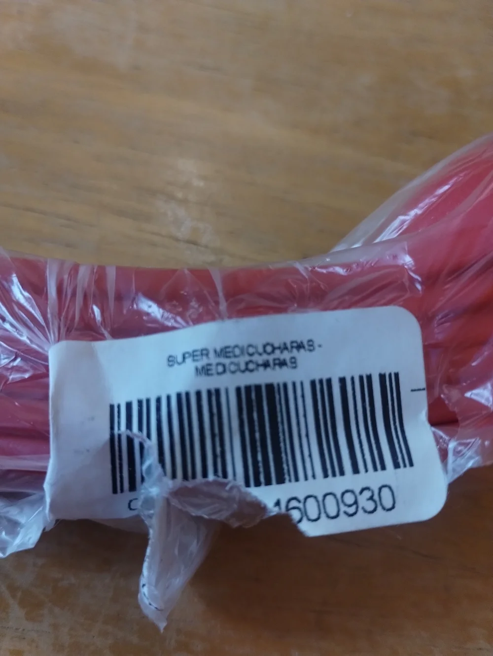NEW Tupperware Measuring Spoons Set Red 1 Tbsp 1/2 1/4 1/8 Tsp Kitchen Baking